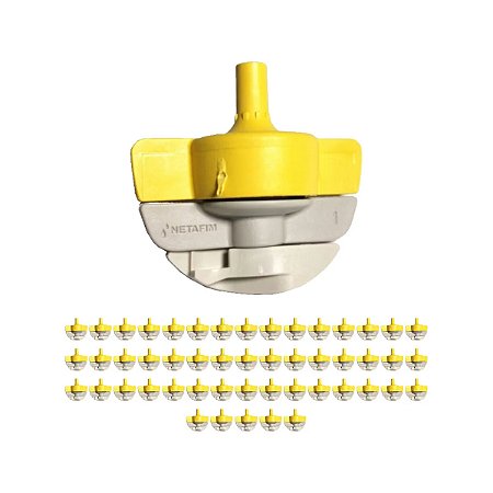 Microaspersor Spinnet 200 L/h (cabeça) 50 Unidades Irrigação