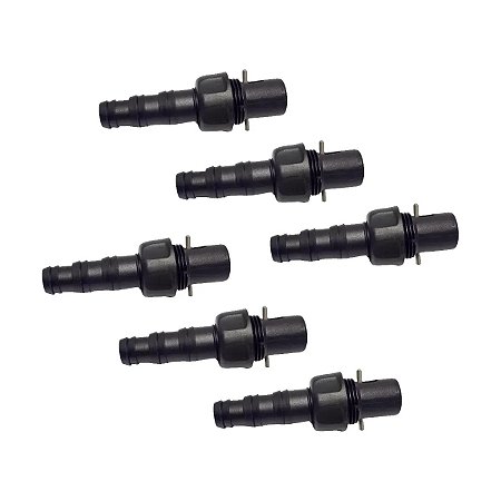 Válvula De Final Para Linha De Gotejamento Adaptador 6 unid