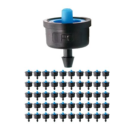 Gotejador Botao Pc Idrop 2,2 L/h Irritec 50 Unid Irrigação