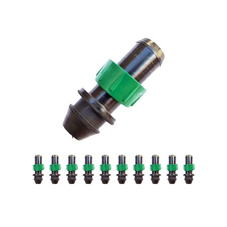 Conector Incial De Linha 16mm Trava Irritec 10 Unidades