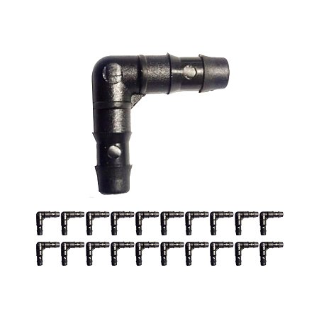 Joelho 90 Graus Minidrip 6,8x5mm Irritec 20 Unidades
