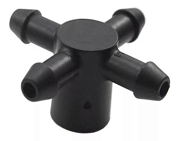 Conector Manifold 4 SaídasFlat 3mm Netafim 50 Unidades