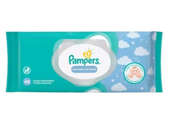 Toalhas umedecidas Pampers - 48 toalhas