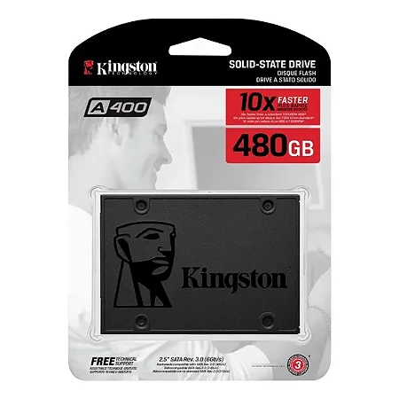 HD SSD 480GB VATA III 2,5" KINGSTON SA400S37/480G