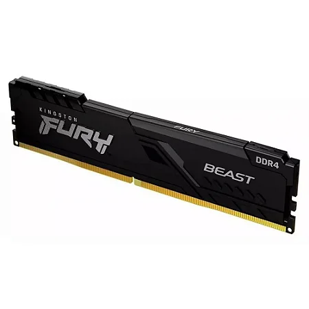 MEM DESK DDR4 8GB/2666 C/DISSIPADOR KINGSTON FURY BEAST KF426C16BB/8