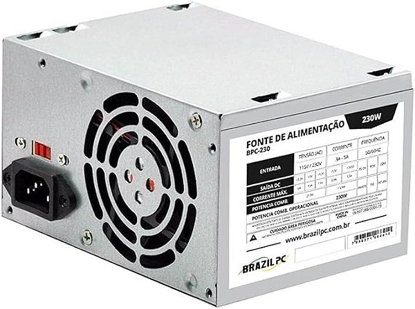 Fonte 230W BPC-230V1.2 24