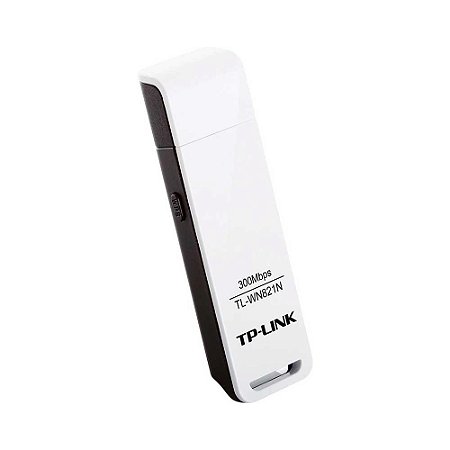 Adaptador USB Wireless TP-Link 300Mbps TL-WN821N