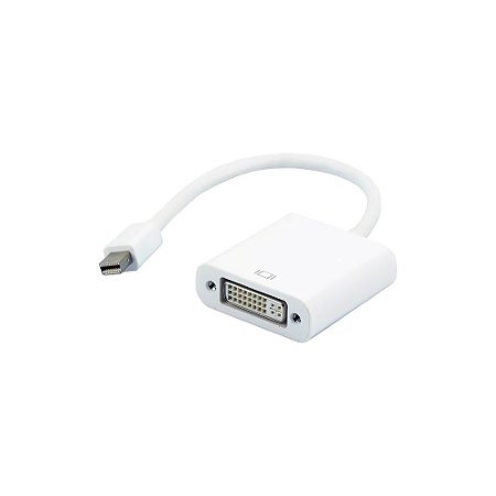 Cabo Conversor Mini Displayport para DVI Fêmea  Branco