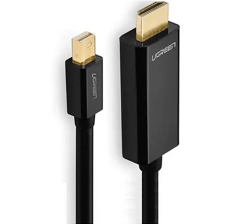 Cabo Conversor Mini Displayport para Hdmi Full HD 1080P Preto