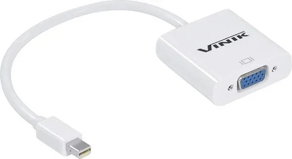 Cabo Conversor Mini Displayport para VGA Fêmea 15cm Branco - 1897B