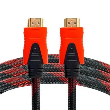 Cabo HDMI 5MT 1.4 c/ Cabo Trançado em Malha Grasep D-H5200 Bege