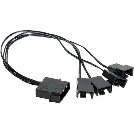 Cabo Molex 1 Sata para 4 Coolers CM-14