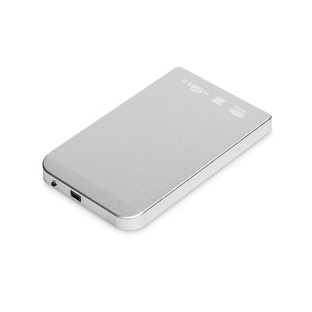 Case p/ HD e SSD 2.5'' USB 2.0 SATA Prata Dex - DX-2520