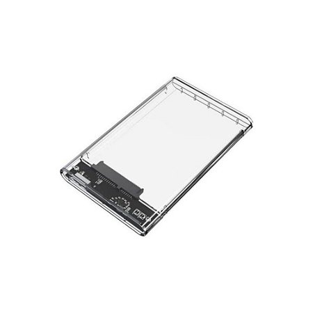 Case p/ HD e SSD 2.5'' USB 2.0 Transparente  - BM-758