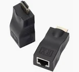 Extensor Hdmi via Cabo de Rede CAT5/CAT6 ate 30Mts