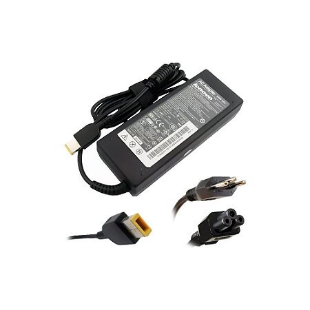 Fonte p/ Notebook Lenovo ADLX90NCC2A 20V 4.5A QUADRADO 1329