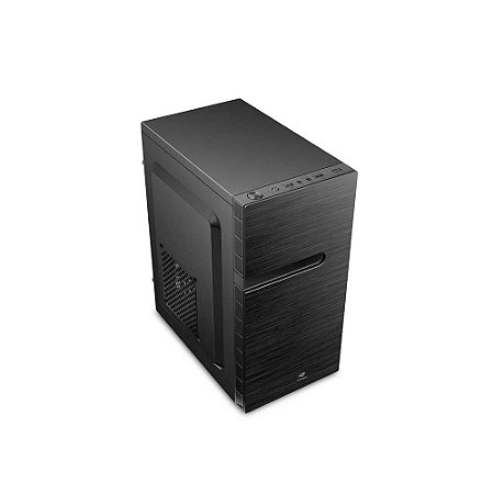 Gabinete C3 Tech Mini Tower Micro ATX MT-35BK C/Fonte 200W Preto