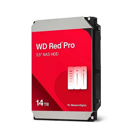HD 14TB Nas Western Digital Red Pro 7200RPM, 512MB Cache, WD142KFGX