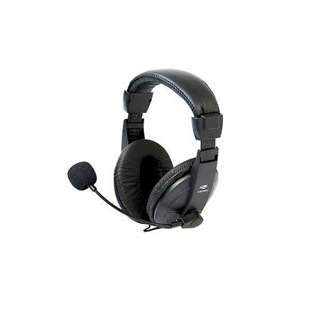 Headset C3 Tech, P2, Voicer Confort com Microfone, Preto - PH-60BK