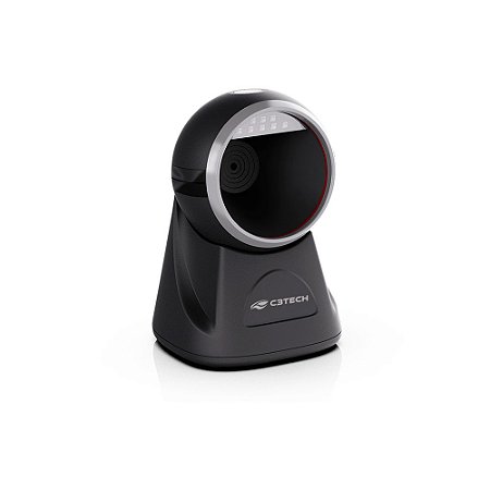 Leitor de Código de Barras Laser C3 Tech Preto LB-40BK