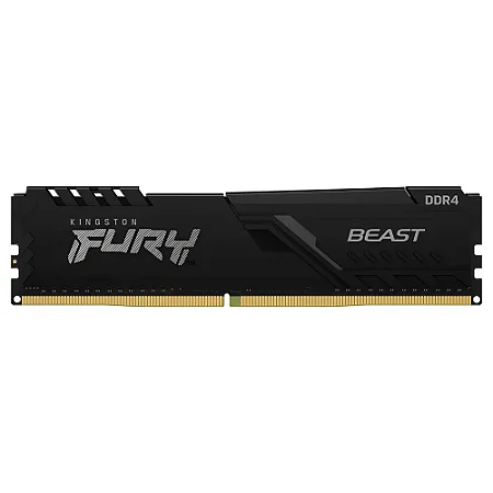 Memória Kingston 16GB Fury Beast 3200MHz DDR4 Preto KF432C16BB/16