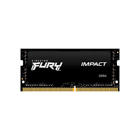 Memória Kingston 16GB Fury Impact DDR4 3200Mhz Notebook KF432S20IB/16