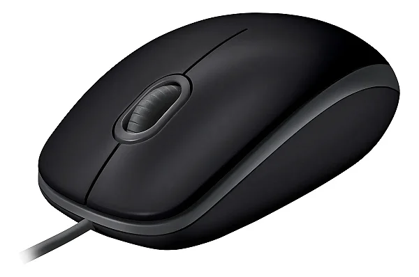 Mouse Usb Logitech M110 com Clique Silencioso Preto - 910-006756