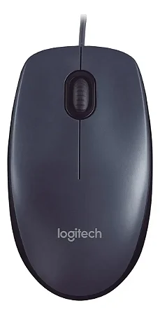 Mouse Usb Logitech M90 Preto 1000DPI - 910-007599