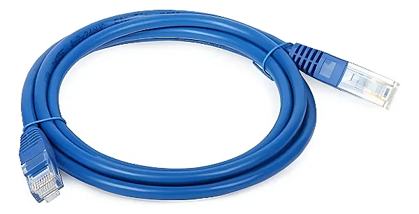 Patch Cord CAT5E 1,8 MTS Azul