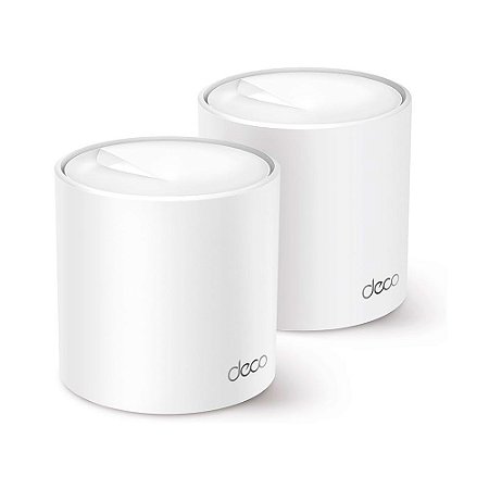 Roteador Deco X50(BR) TP-Link Wi-Fi 6 AX3000 Sistema Home Mesh pack 2