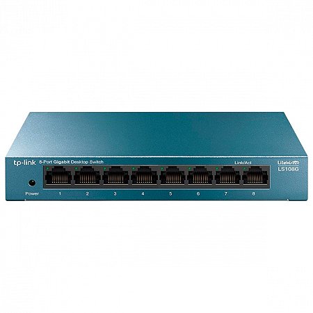 Switch TP-Link 08pt LS-108G Gigabit LiteWave 10/100/1000 Mbps