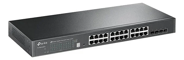 Switch TP-Link 24Pt TL-SG3428X L2+ Gigabit + 4 Slots SFP + 10GE SFP+