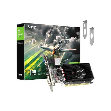 VGA GeForce 1GB G210 Vinik DDR3 64Bits Vga/Dvi/Hdmi - GPUVK2101GBLP0H2