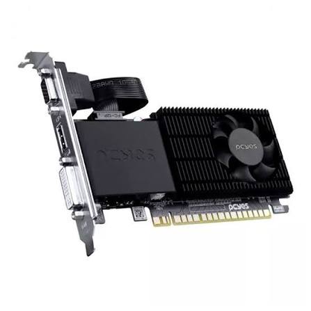 VGA GeForce 2GB GT610 Pcyes DDR3 64 bits PPE610DR3LPBR