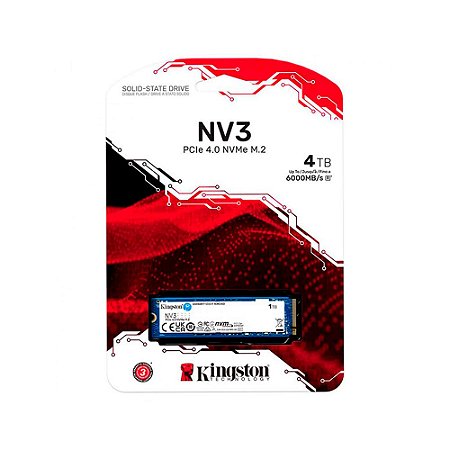 SSD M.2  4TB KINGSTON NV3 NVME