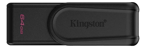 PENDRIVE 64GB KINGSTON EXODIA S USB 3.2 PRETO DTXS/64GB