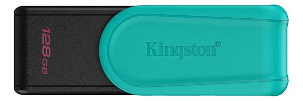 PENDRIVE 128GB KINGSTON EXODIA S USB 3.2 PRETO DTXS/128GB