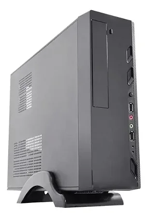 Gabinete K-Mex Slim GM-07T7 Preto Com Fonte 200w