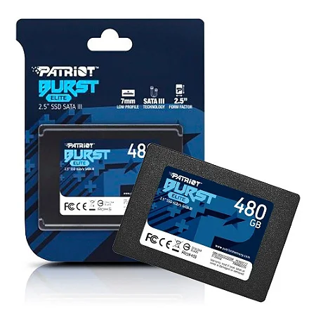 SSD 480GB PATRIOT SATA III PBE480GS25SSDR
