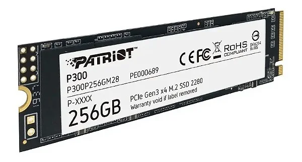 SSD M2 256GB PATRIOT NVME 1.3