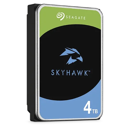 UNIDADE DE DISCO RIGIDO 4TB SEAGATE SKYHAWK 5400 RPM 256MB ST4000VX016