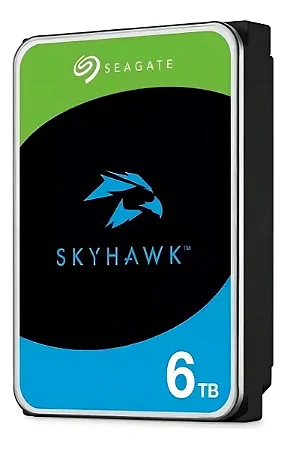 UNIDADE DE DISCO RIGIDO 6TB SEAGATE SKYHAWK 5400 RPM 256MB ST6000VX009