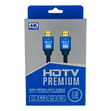 Cabo HDMI 10MT 2.0 4k Ultra HD HDTV Premium