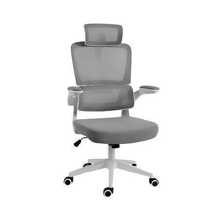 Cadeira Office Redragon Hela Cinza/Branco - C214-W