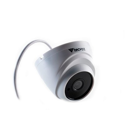Camera Dome Tecvoz 2MP 2.8mm IR 25m 4 em 1 - ZDM-228P