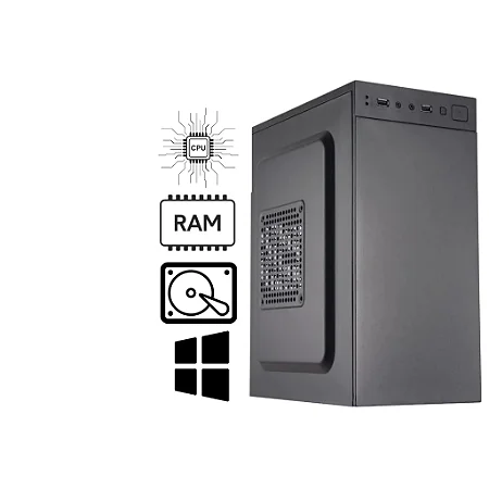 Computador Hawkeye Intel I3 3.2Ghz, 4GB,- HK1I34GB