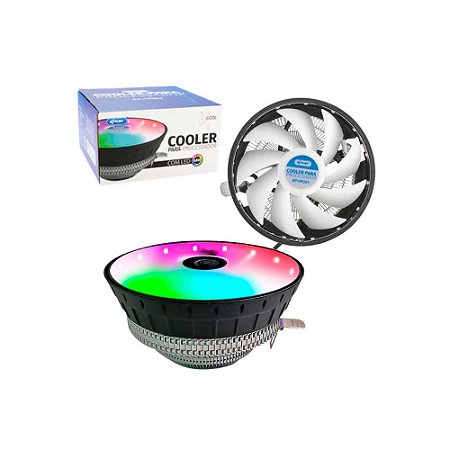 Cooler Gamer Universal RGB para Intel e Amd Knup - KP-VR301