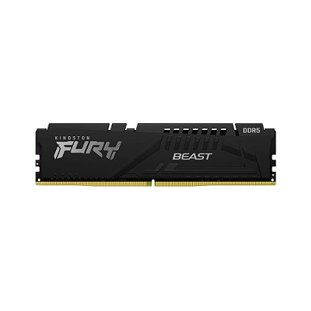 Memória Kingston 8GB DDR5 5200MHz Fury Beast Preto KF552C40BB-8