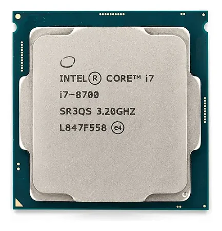 Processador Intel Core I7-8700 Coffee Lake 8a 3.2Ghz 12MB - Tray