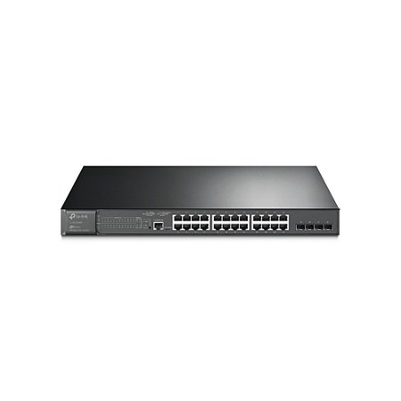 Switch TP-Link 24Pt SG3428(BR) Gerenciavel Gigabit L2+ 4 slots SFP